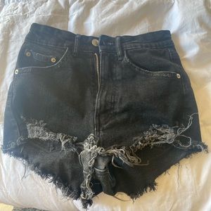 Zara black shorts